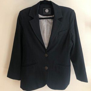 Two Penny Blue Blazer, , Navy Blue